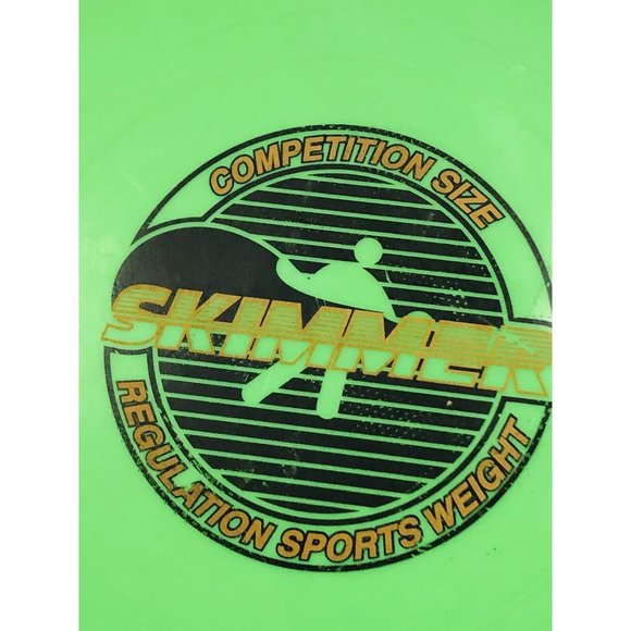 Vintage COMPETITION SIZE SKIMMER PLASTIC DISC TOY NOT FRISBEE 11" ACROSS - Picture 3 of 9